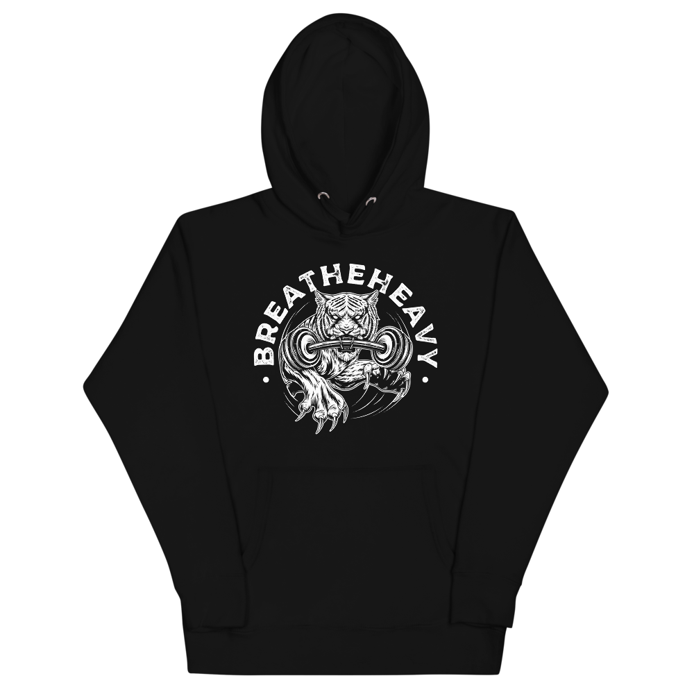 fearless tiger black hoodie