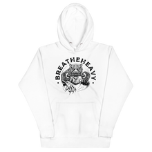 Load image into Gallery viewer, fearless tiger white hoodie