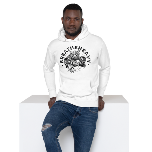 fearless tiger white hoodie